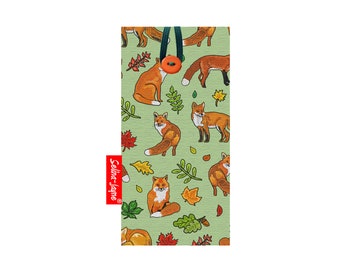 Fox Soft Fabric Glasses Case by Selina-Jayne