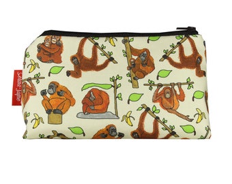 Orangutan Cosmetic Bag by Selina-Jayne