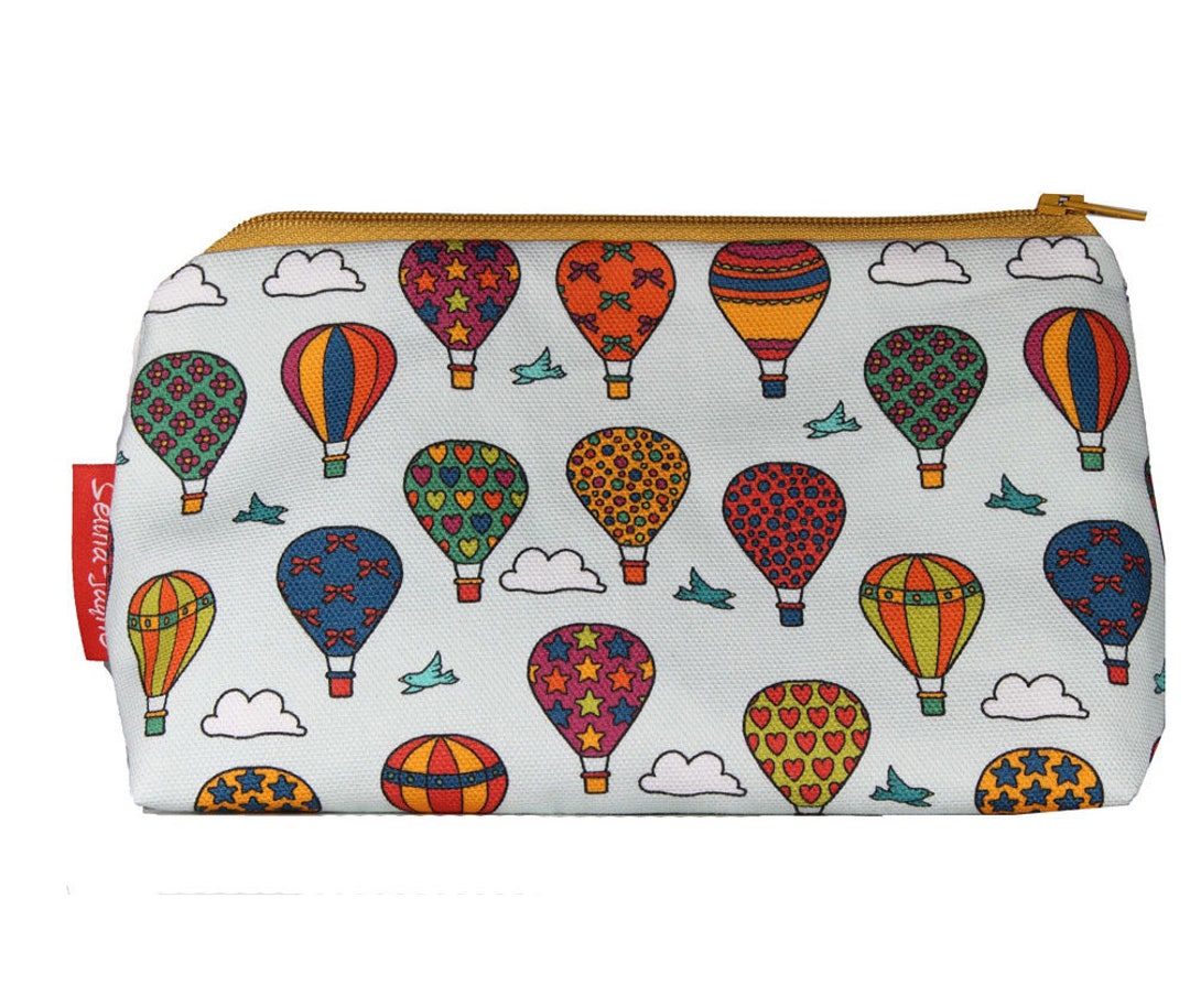 Selina-jayne Hot Air Balloons Limited Edition Designer Cosmetic Bag - Etsy