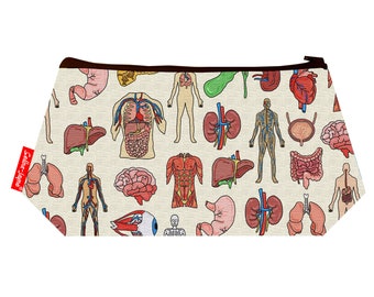 Anatomy Cosmetic Bag by Selina-Jayne