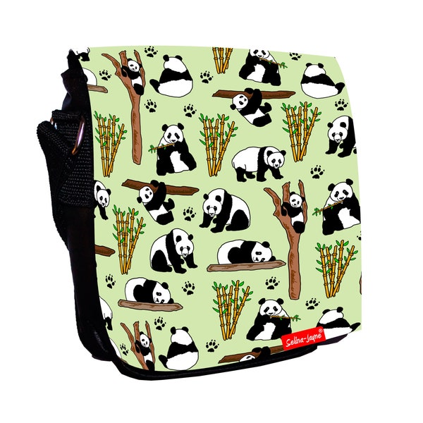 Panda Bear Small Cross Body Shoulder Bag by Selina-Jayne