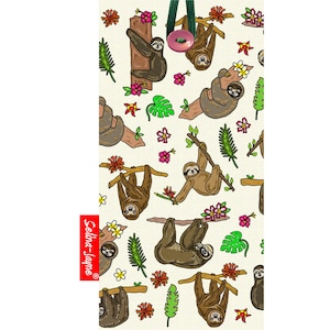 Sloth Soft Fabric Glasses Case by Selina-Jayne