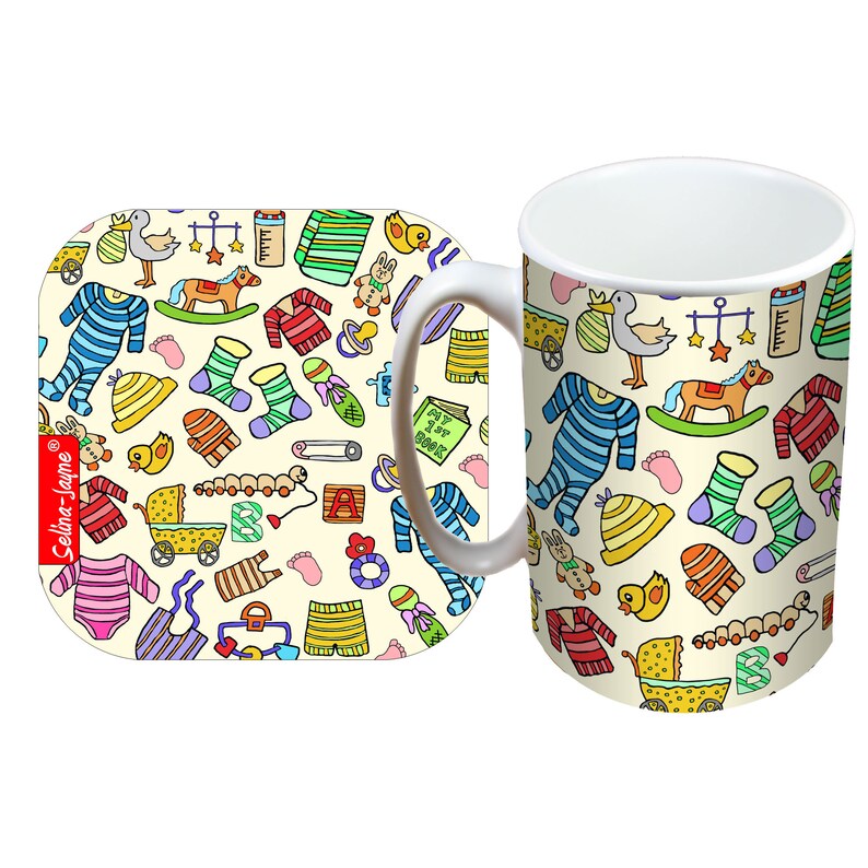 Selinajayne Baby Limited Edition Mug and Coaster Gift Set Etsy