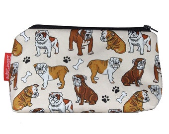 Bulldog Cosmetic Bag by Selina-Jayne