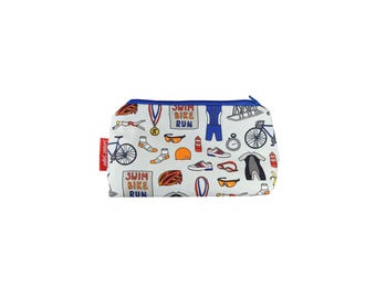 Triathlon Cosmetic Bag by Selina-Jayne