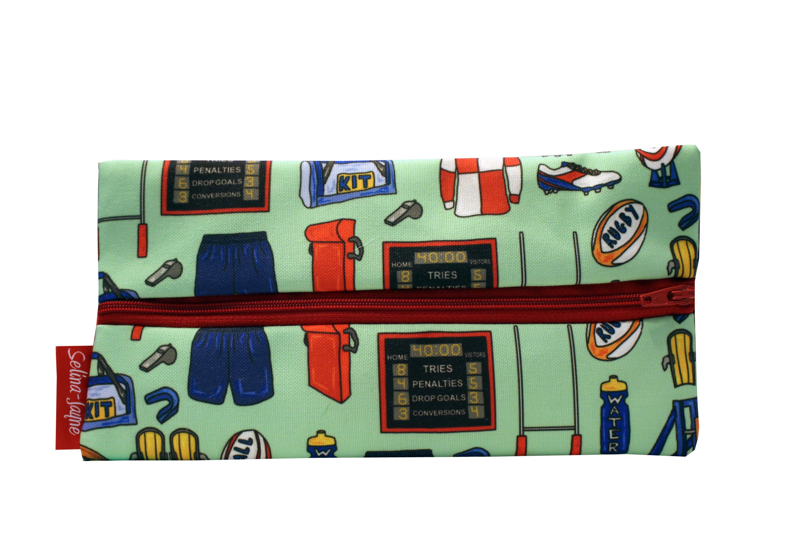 Selina-Jayne Rugby Limited Edition Designer Pencil Case