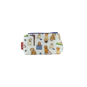 Cockapoo Dogs Cosmetic Bag by Selina-Jayne