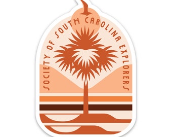 Pegatina de la Sociedad de Carolina del Sur