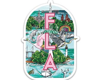 Florida: Imprenta de pegatinas Coast to Coast Sticker Jelly Press