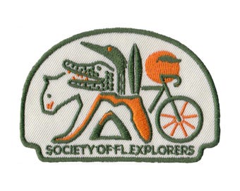Parche termoadhesivo de la Sociedad de Exploradores de Florida de Wildlife & Wild Times