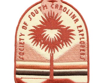 Parche termoadhesivo de la Sociedad de Exploradores de Carolina del Sur