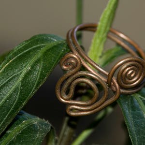 Bronze age copper or silver ring