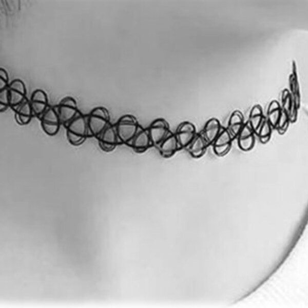 Tattoo Choker Etsy