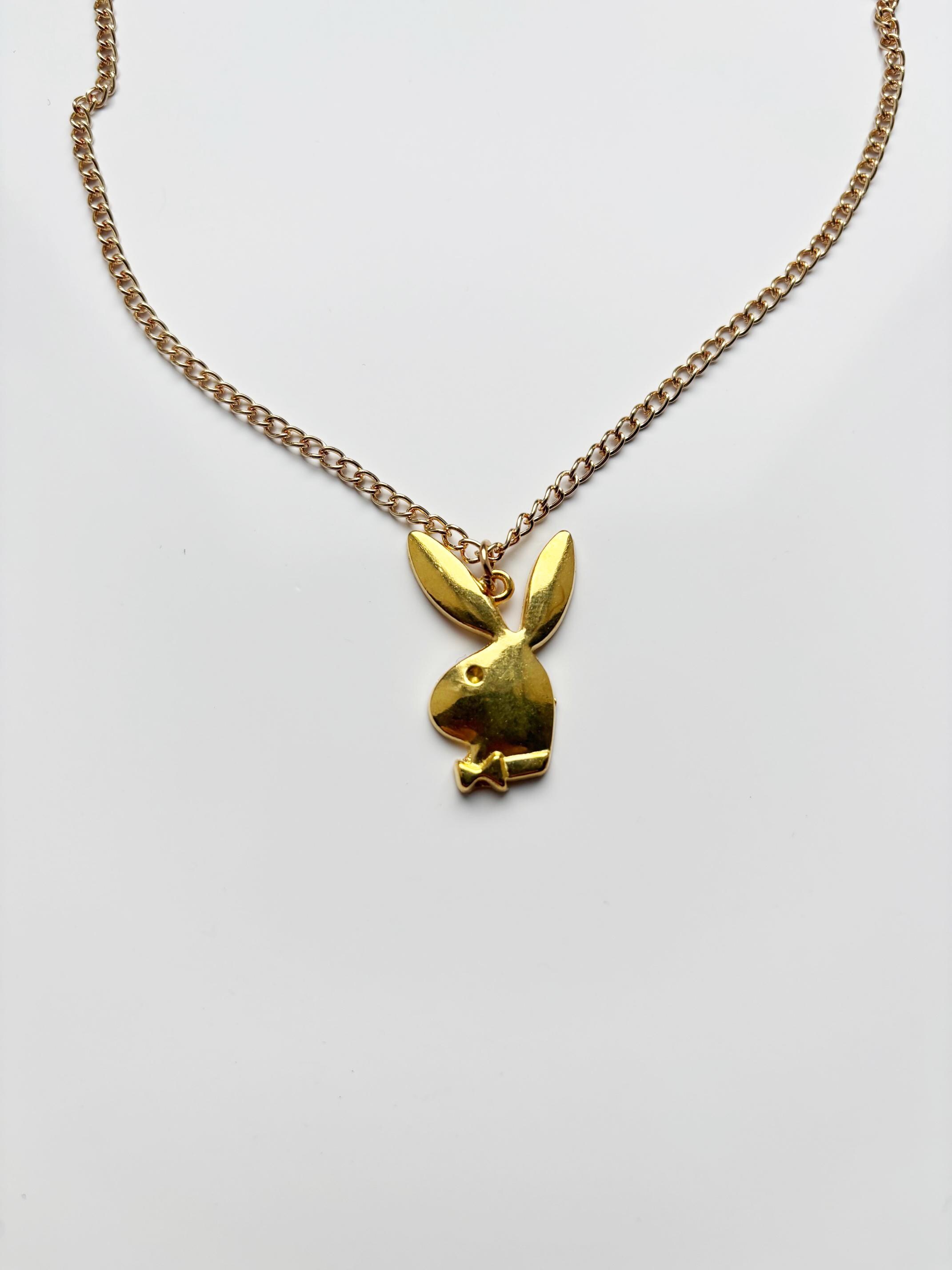k10 プレイボーイペンダント　イエローゴールド　【値下げ交渉可能】 Playboy pendant - Etsy 日本
