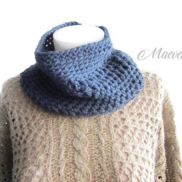 Snood femme au crochet