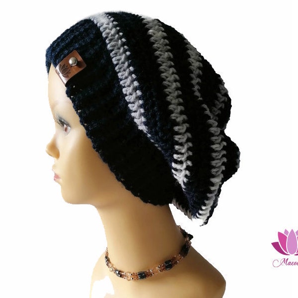 ensemble bonnet femme  + mitaines/ Touch line Collection Maevensce