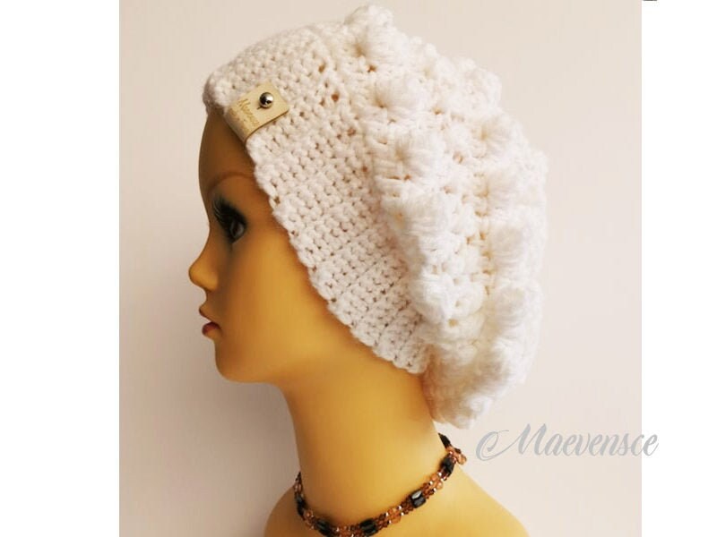 Popcorn Beret - Etsy
