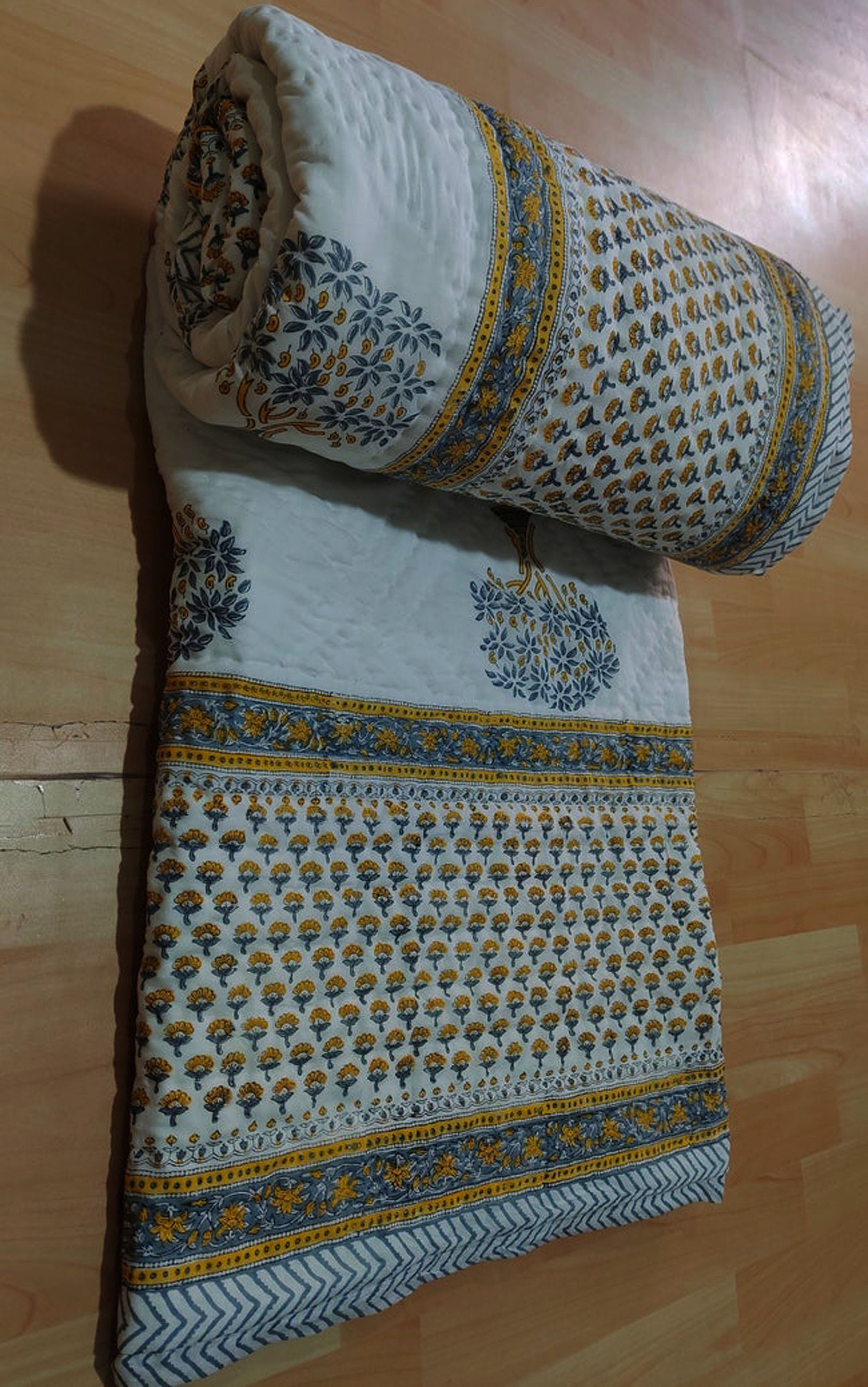 Heavier and Thicker Quilt Winter Quilt Reversible Soft Etsy UK