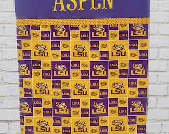 LSU Pillowcase, Personalized