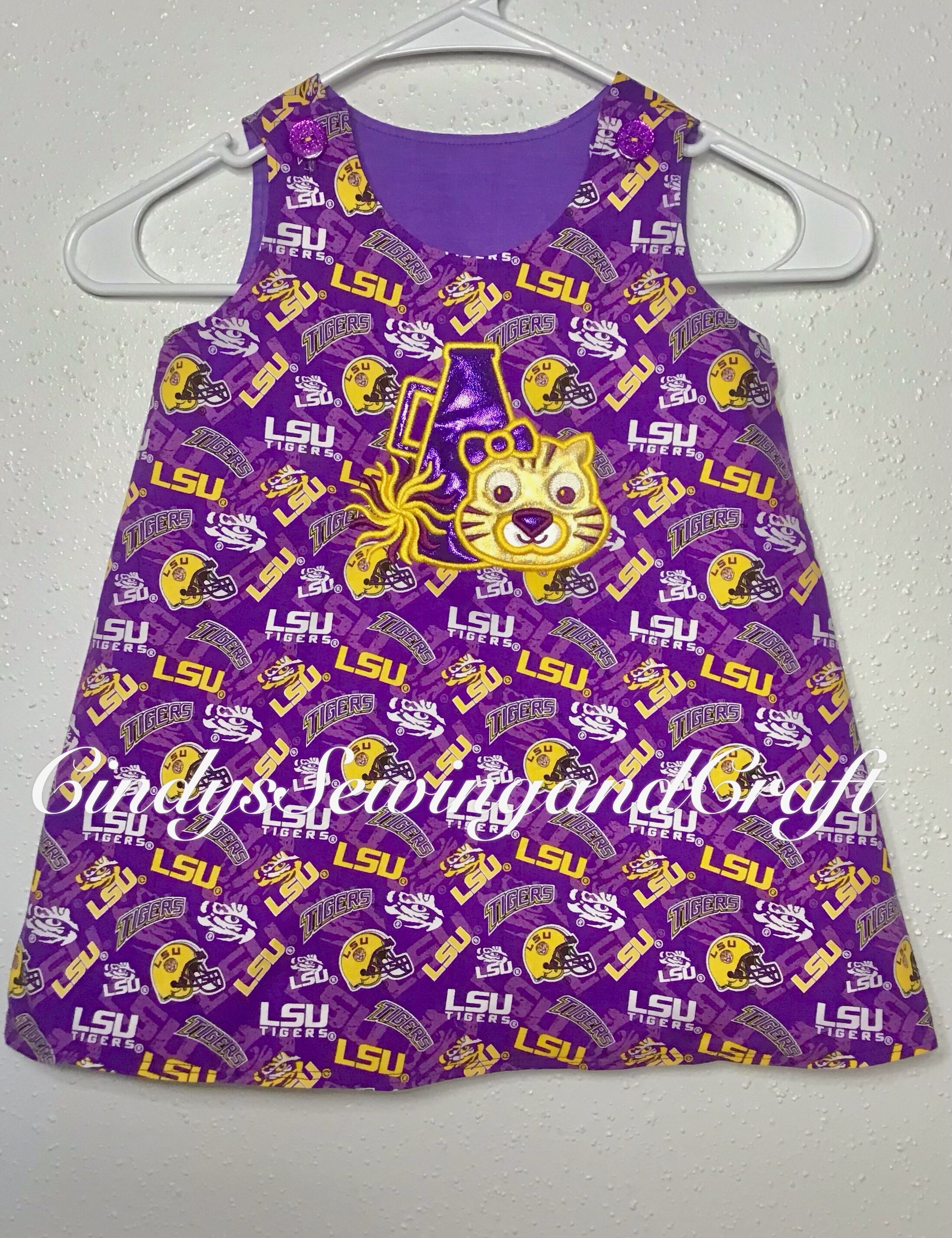 Lsu Dress for Women - Etsy