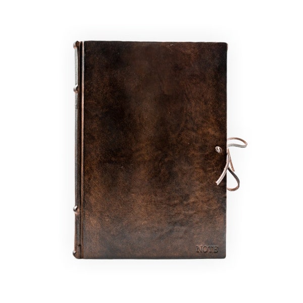 Large Guestbook - Leather | Narcissus Collection