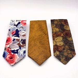 Vintage Ties - Father's Day - Gift for Men - Valentine's Day - Birthday