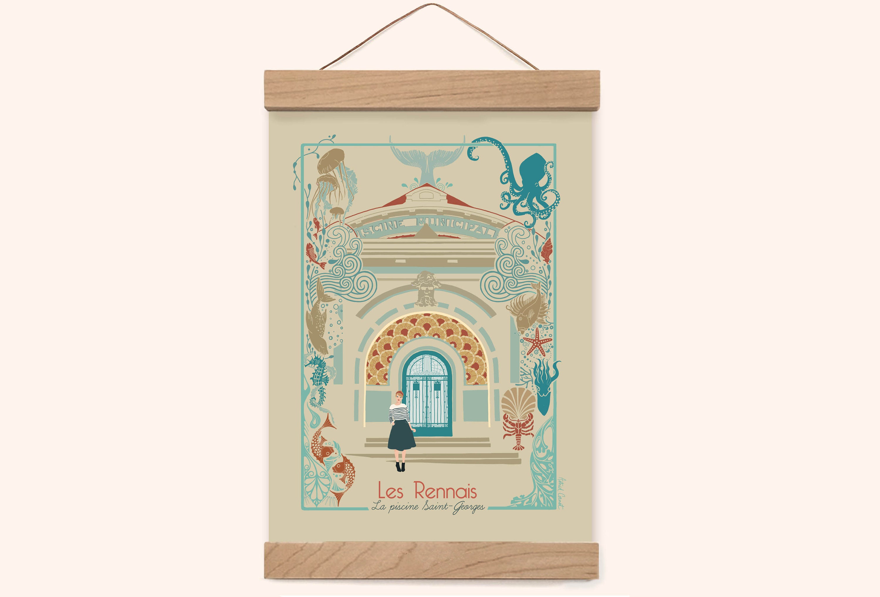 Grande Carte Rennes La Piscine Saint Georges