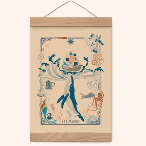 Grande Carte "Les Marins" version claire