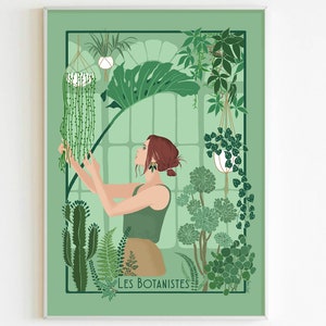 Poster „Die Botaniker“ – Klarsichtversion – A4-Format