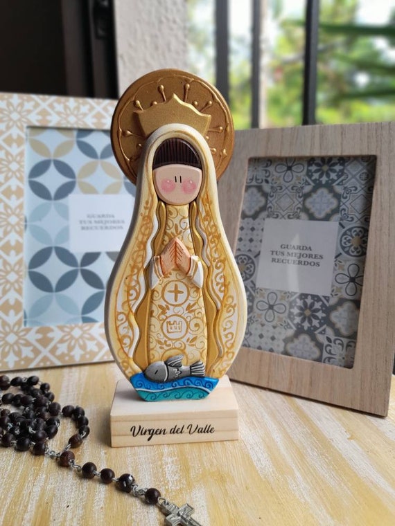 Figura de la Virgen del Valle Estatua Religiosa decoración - Etsy España