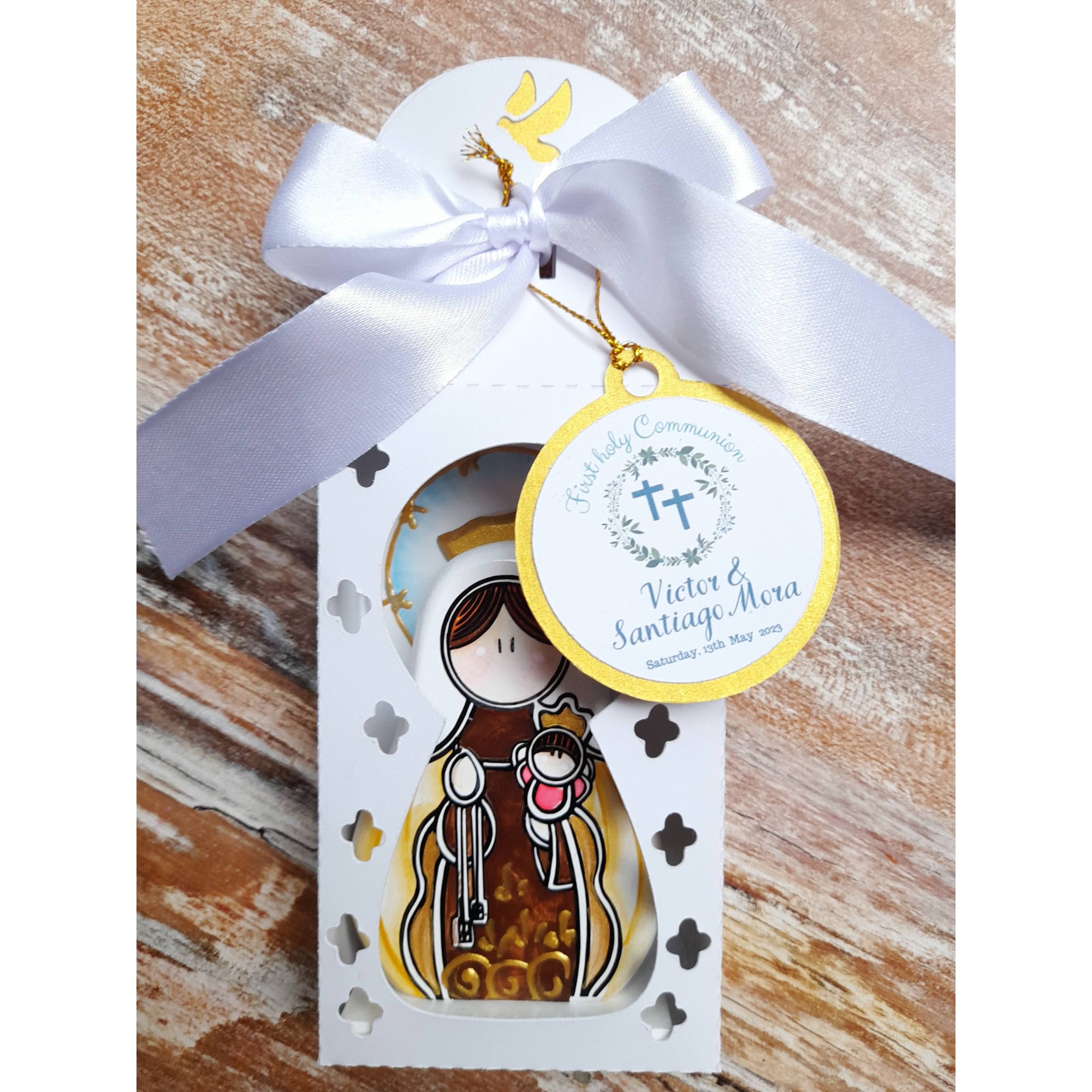 Virgen Del Carmen/remembrances for Baptisms/remembrance for First