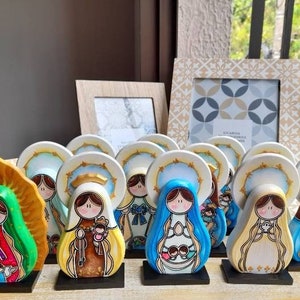 Virgen pequeñas para regalar en tus eventos religiosos, virgencita chicas, souvenir para primera comunión,  bautizos, bodas, confimacion