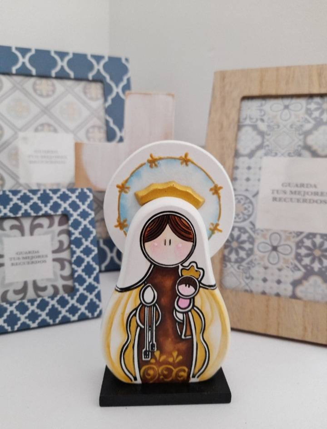 Virgen Del Carmen/remembrances for Baptisms/remembrance for First