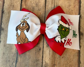 NEW The Grinch Max Dr. Seuss Hair Clip NEW Christmas Dr. Seuss Grinch Hair Clip Claw GITD GLITTERY | Mercari main image 4