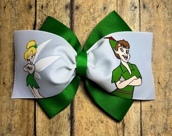 Disney Peter Pan Inspired Bow Peter Pan Inspired Hair Bow for Dress up and Cosplay  main image 4
