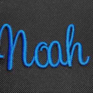 Name Patch, Personalized Name Patch, Iron on Name Patch, Embroidered Name Patch, Name Applique, Patches, Single Name Patch, image 6