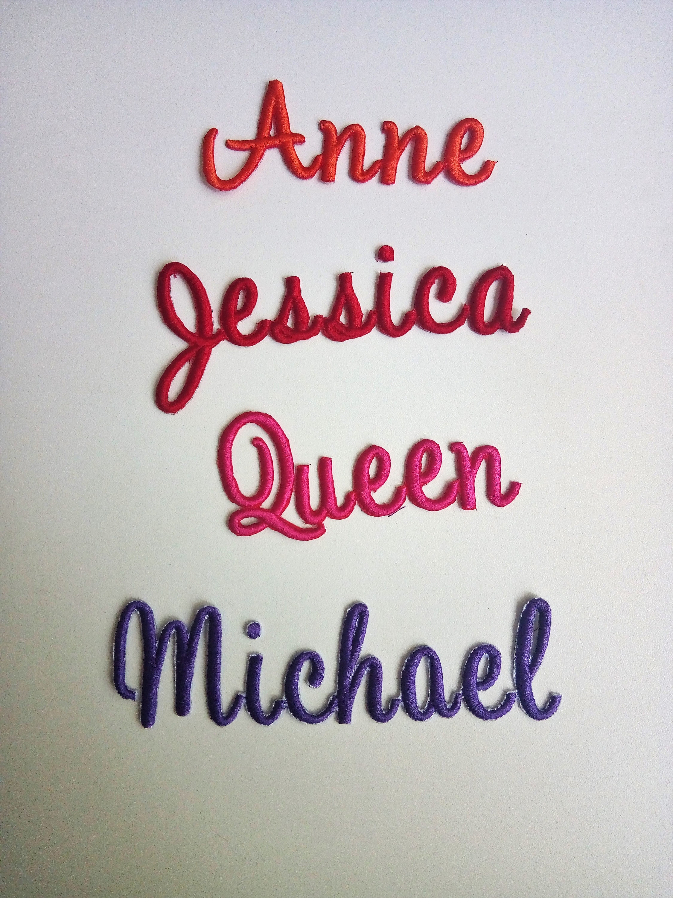 Name Patch Personalized Name Patch Iron on Name Patch Etsy