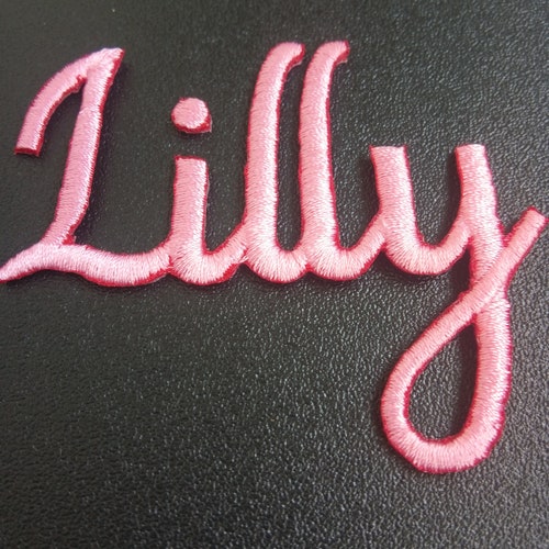 Custom Iron on Embroidered Name Patches, Personalized Iron on Name tag for Jeans, Jackets, Christmas Stockings,  shipping