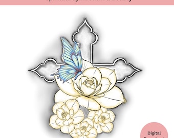 Cross Tattoo Design