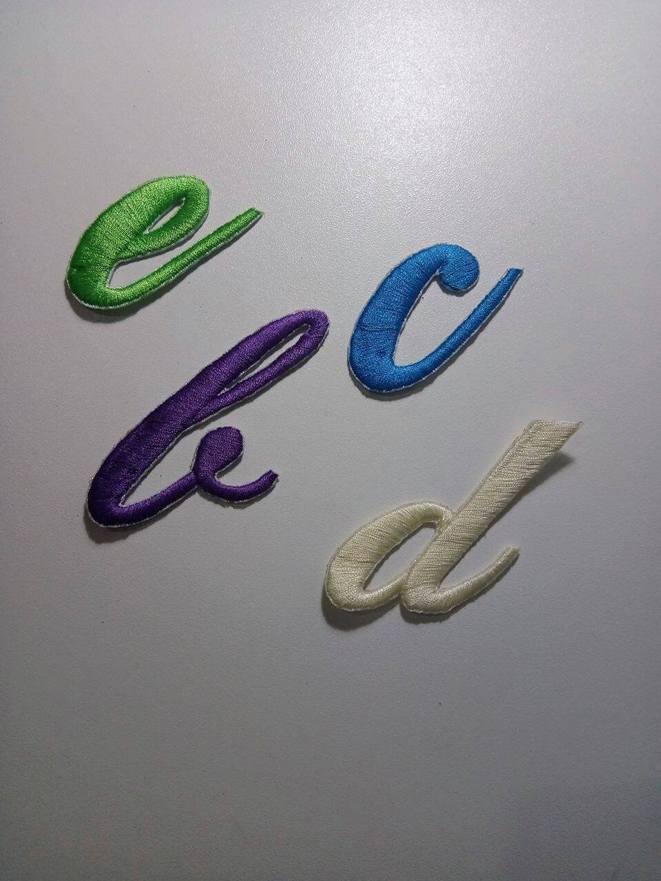 Iron on Letters Embroidered Alphabet Letters Letters - Etsy