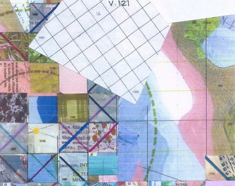 1419. Pannello originale della mappa di Jerry Nord 17/Est 2