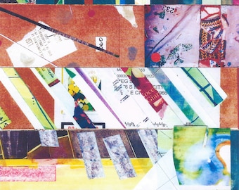 Mappa di Jerry, pannello originale N25/E32 Gen III, opera d'arte generativa outsider da collezione!