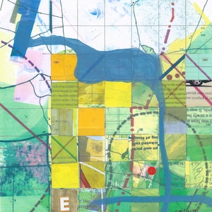 Jerry's Map Original Panel S5/ W9, Gen VI: Sammlerstück Generative Kunst!