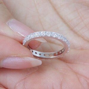 Best fake diamond eternity bands online
