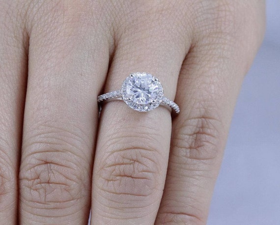 Diamond Engagement Ring #103714 - Seattle Bellevue | Joseph Jewelry | Round  brilliant diamond engagement ring, Round cut engagement rings, Engagement  rings