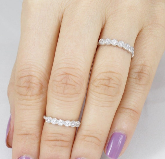 Cz ring guards sale