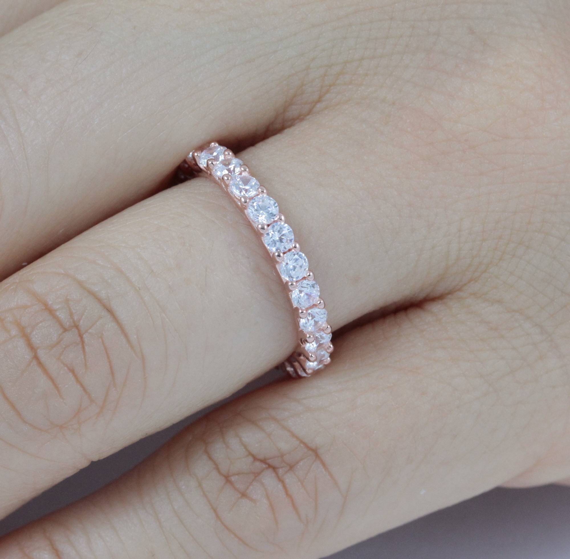 2.5 mm 2024 diamond eternity band