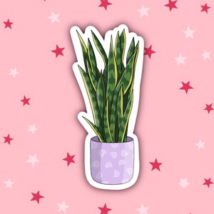 Snake Plant Sticker | Plantenliefhebber Stickers