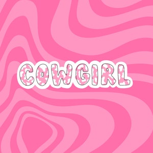 Veedrijfstersticker | Cowgirl Vibes Sticker, Cowboy Stickers, Disco Cowboy, Cowgirl Esthetiek, Cowboy Esthetiek