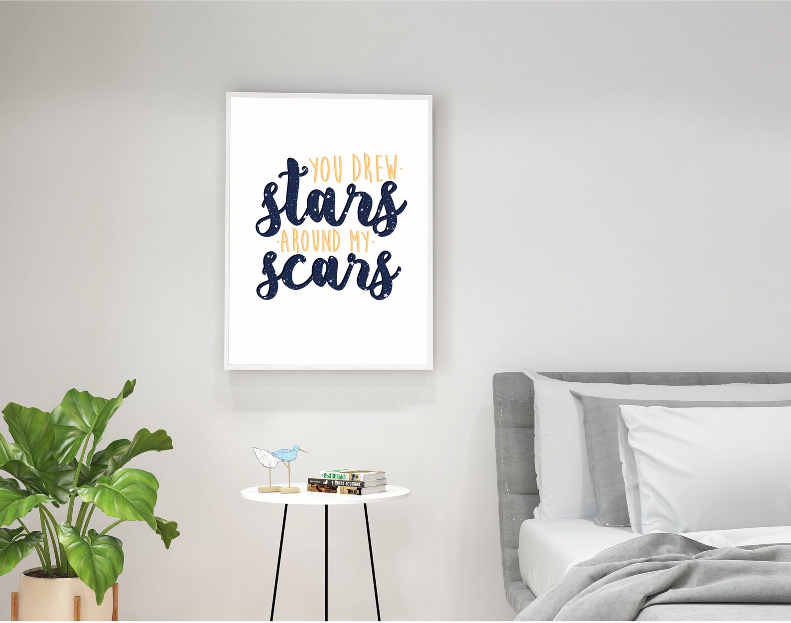 You Drew Stars Around My Scars Print Taylor Swift Print Etsy